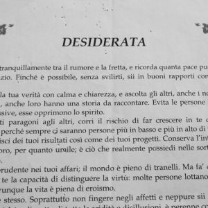 DESIDERATA POVESTEA UNUI POEM CELEBRU